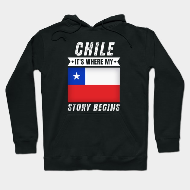 Chilean Hoodie by footballomatic